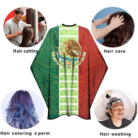 CapeshionPro cape ideal for dyeing and perming without hair clinging.