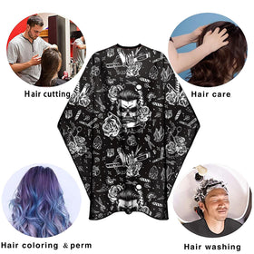 CapeshionPro barber cape is machine washable and quick-drying