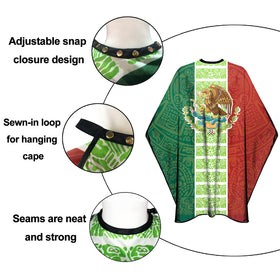 CapeshionPro cape features adjustable neck snaps for secure, comfortable fit.