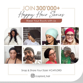 CAPLORD satin beanie for braids and wigs preserves style