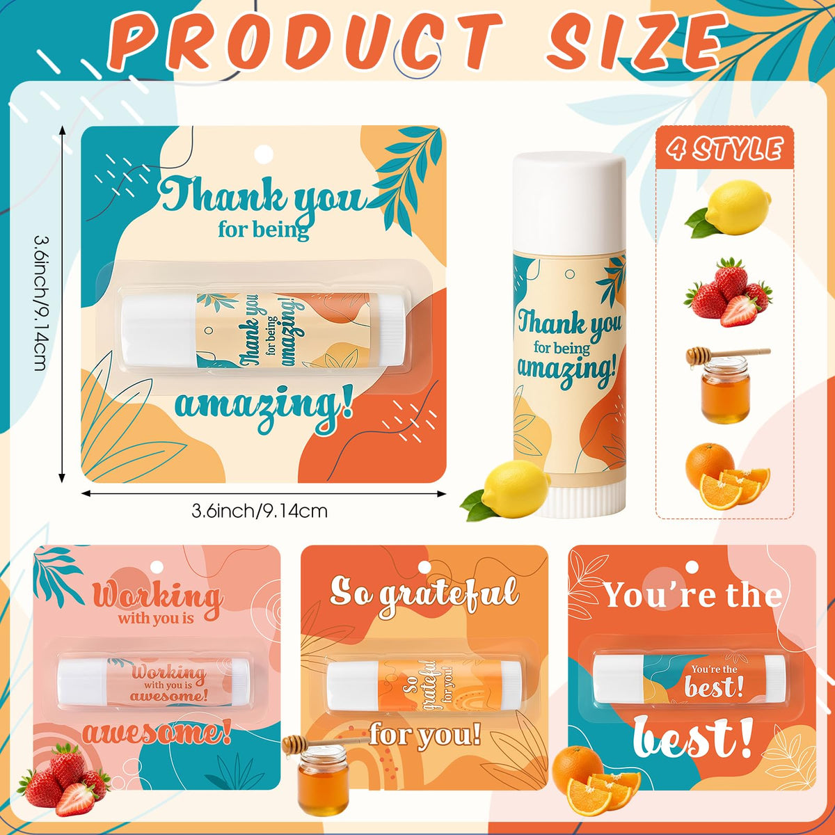 Retro insert-card design on Capoda lip balms for gifting