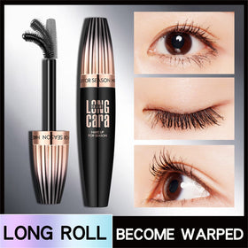 Cappuvini My Amazing Lashes Mascara applied lashes with dramatic definition.