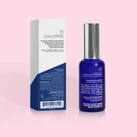 Capri Blue Volcano hair mist travel-size bottle for on-the-go refreshment