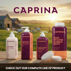 Caprina fragrance-free soap suitable for daily sensitive skin routine