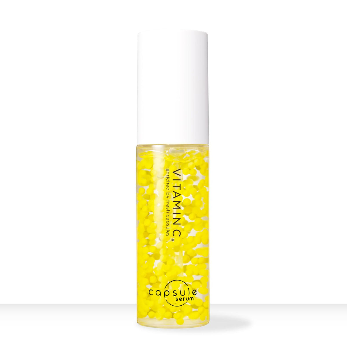 Capsule Serum new packaging bottle showing portable design for daily brightening