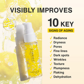 Capsule Serum niacinamide fullerene blend for balanced skin tone