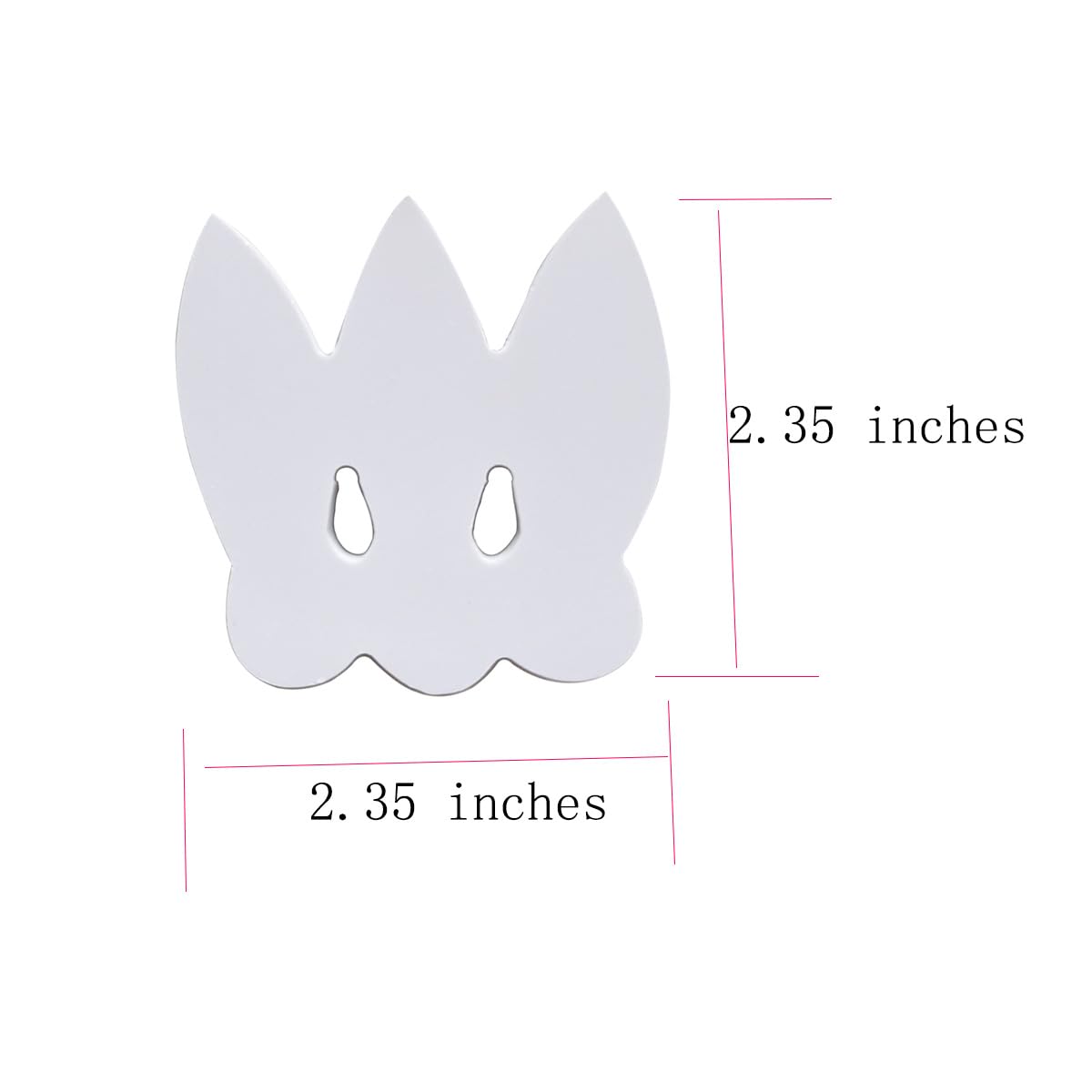 CAPXXINN Moon Hair Clip set with two sizes supports versatile hairstyles