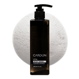 Cardon Acne Clearing Body Wash bottle for daily cleansing and freshness.
