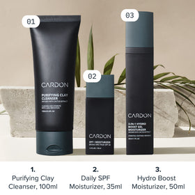 Cardon cactus-based SPF 30 moisturizer close-up, oil-free and rubs in clear