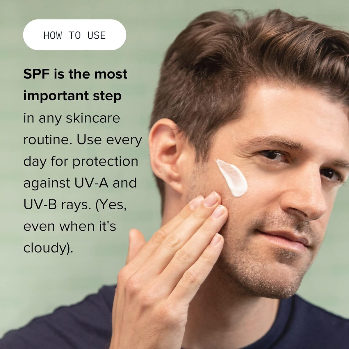 Cardon face application massage demonstrating quick absorption