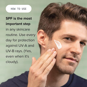 Cardon face application massage demonstrating quick absorption