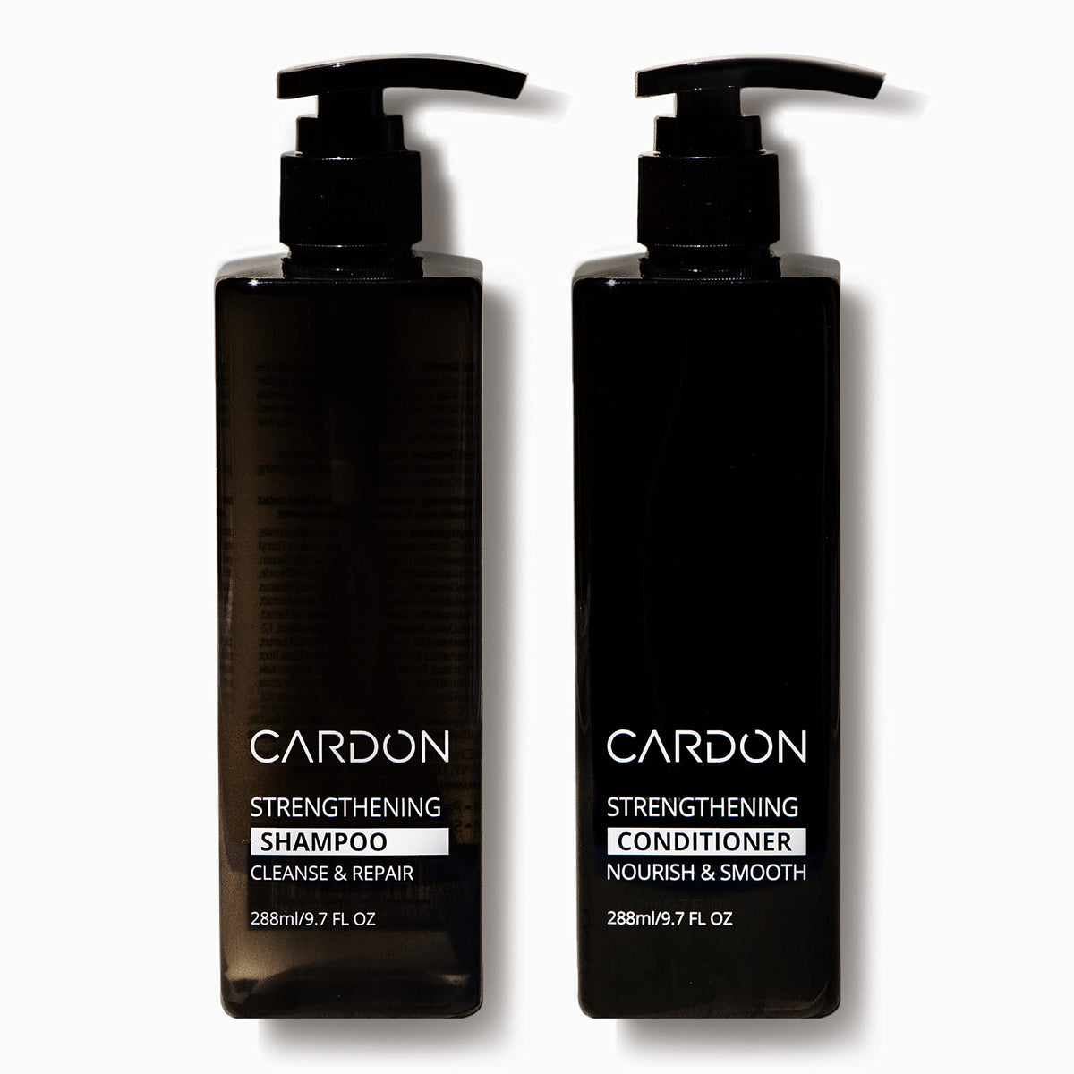 Cardon Hair Growth Set shampoo bottle for men supports scalp cleansing and hair strengthening.