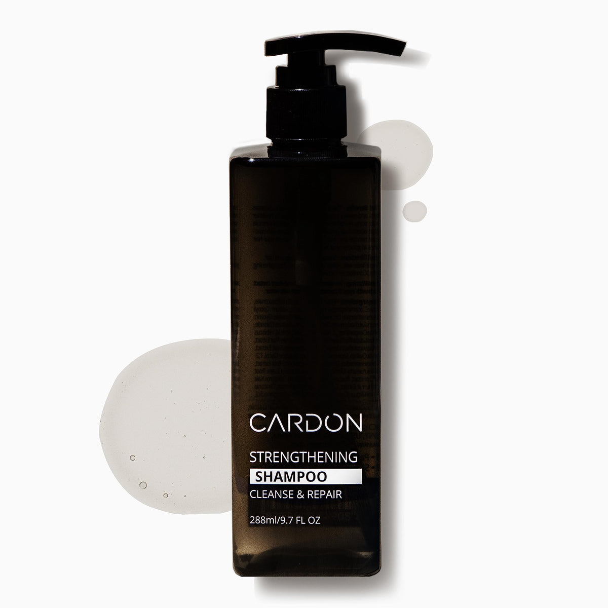 Cardon Hair Growth Shampoo bottle front for men, emphasizing thickening effect.