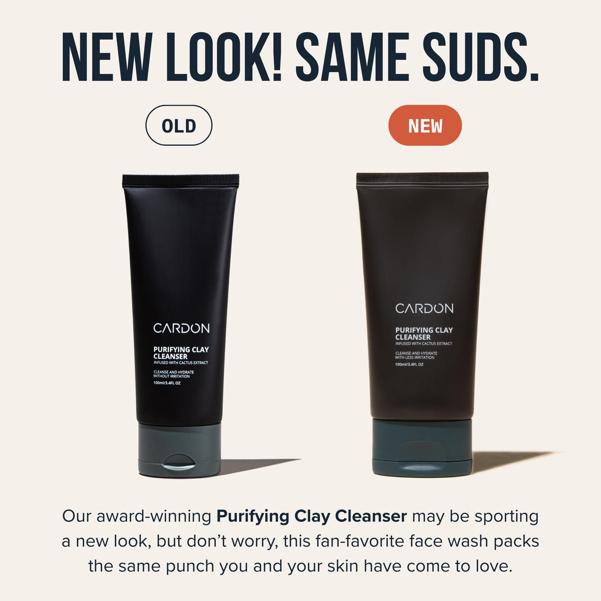 Cardon packaging and product bottle with clean, premium design