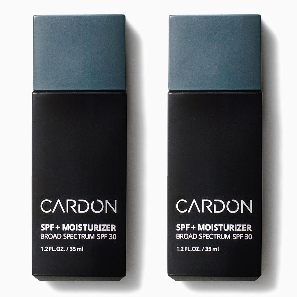 Cardon men SPF30 face moisturizer bottle for lightweight hydration and sun protection