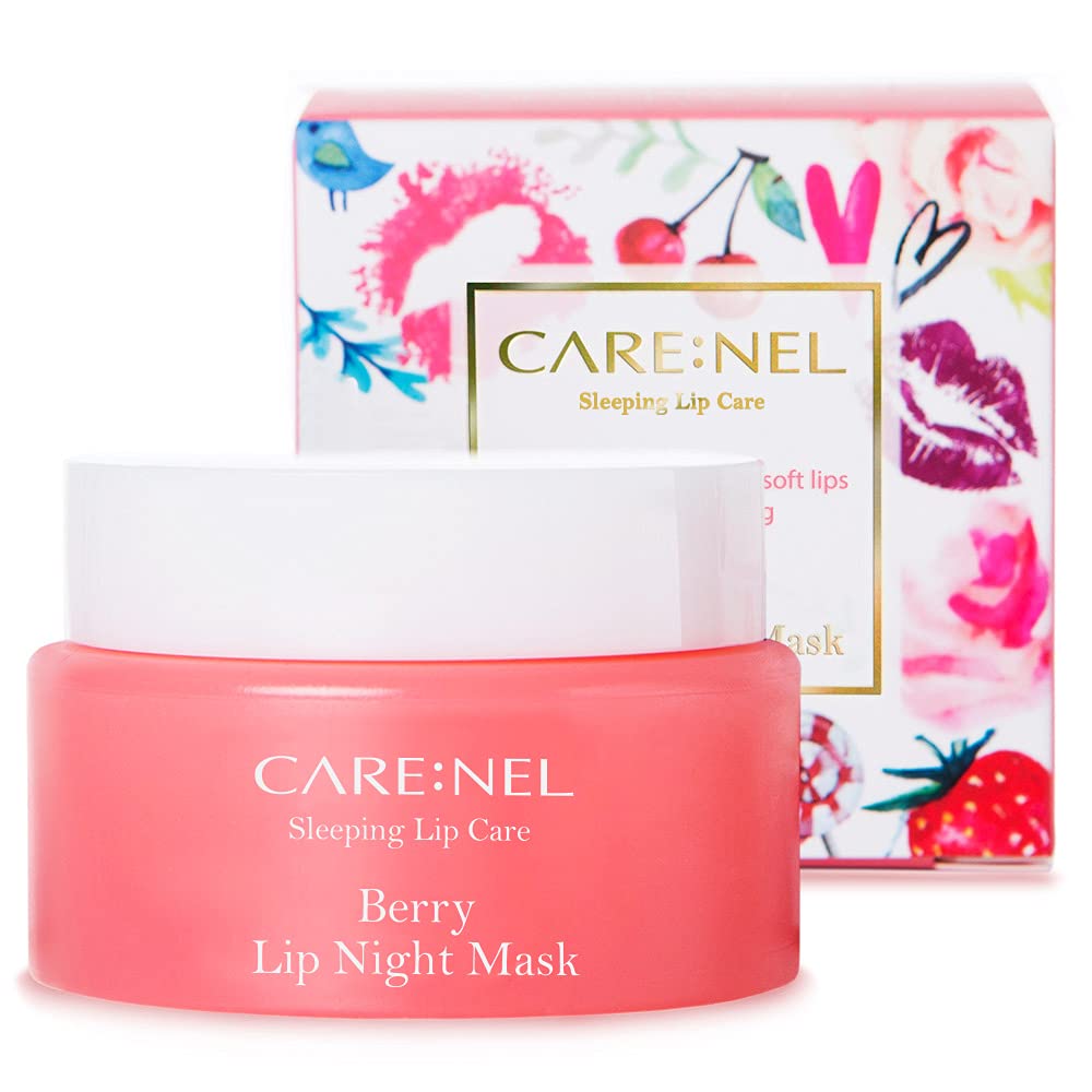 CARE:NEL Lip Mask with mild berry fragrance for soothing routine