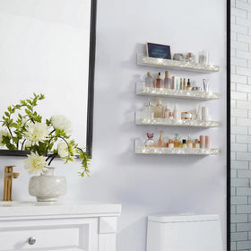 Care&More YJ 15-inch rack offers a stylish crystal vibe in beauty spaces.