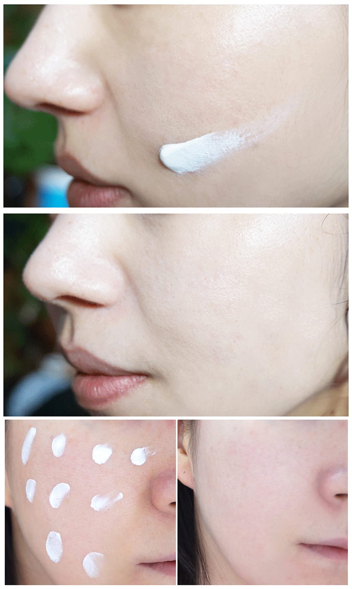 CARE:NEL SPF 50 broad-spectrum formula delivers a smooth, non-greasy finish.