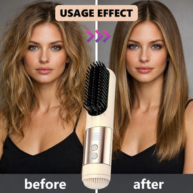 CARER Go Brush Pro 2026 frizz control with smooth glide for shiny, polished hair.