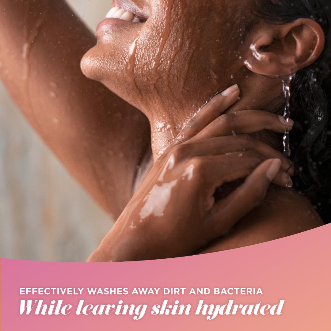 Caress 30-ounce value pack ready for daily use in family showers.