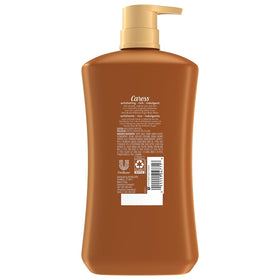 Caress 2-pack packaging close-up highlighting recyclable packaging for an eco-friendly choice.