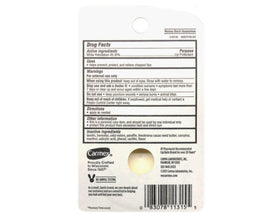 Carmex Classic Lip Balm Medicated 0.25 oz pack of 12 protects lips on windy days.