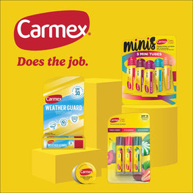 Carmex Daily Care mini tube Fresh Cherry adds flavor and hydration on demand