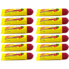 Carmex Fresh Cherry lip-balm-tube provides daily moisture with SPF15 protection.