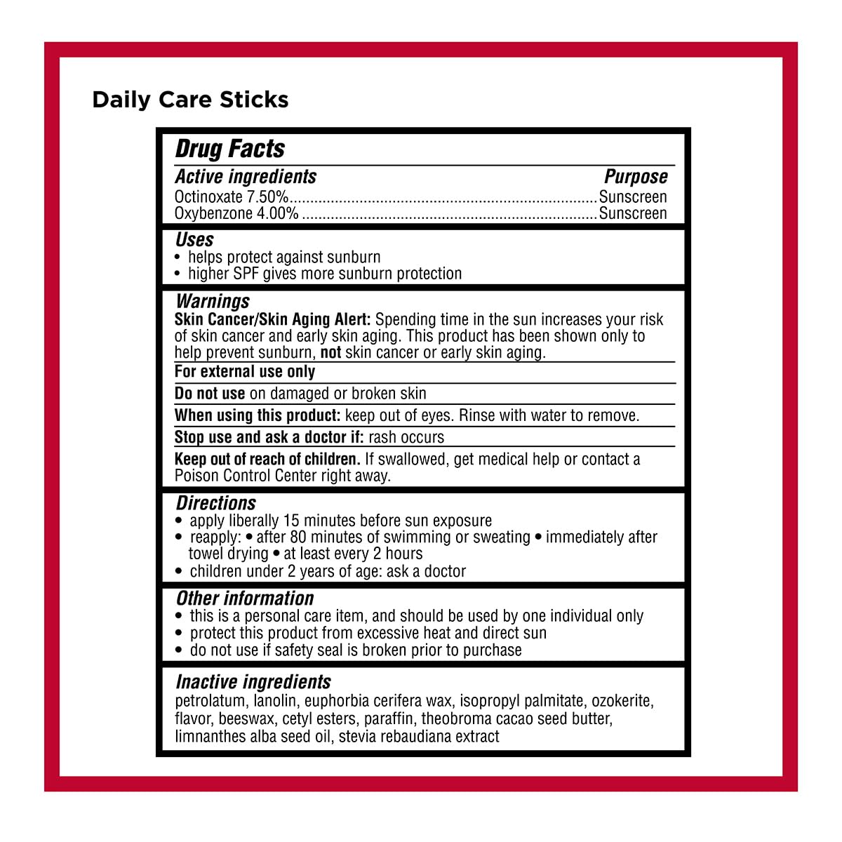Carmex 7-count variety pack front view shows all lip balms.