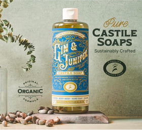 Gin & Juniper aroma blends bergamot and juniper for a spa-like cleanse.