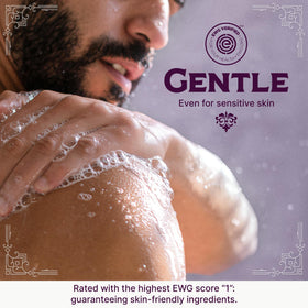 Carolina Castile Soap olive-oil rich formula image highlights skin softening base for gentle cleansing