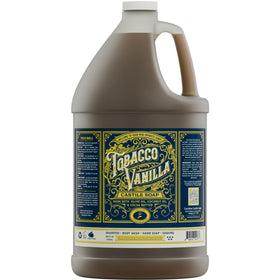 Carolina Castile Tobacco Vanilla bottle showing premium natural ingredients for gentle cleansing.