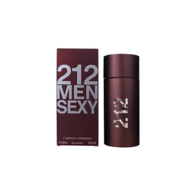 Carolina Herrera 212 Sexy Men EDT bottle, front view, ideal for daily wear.