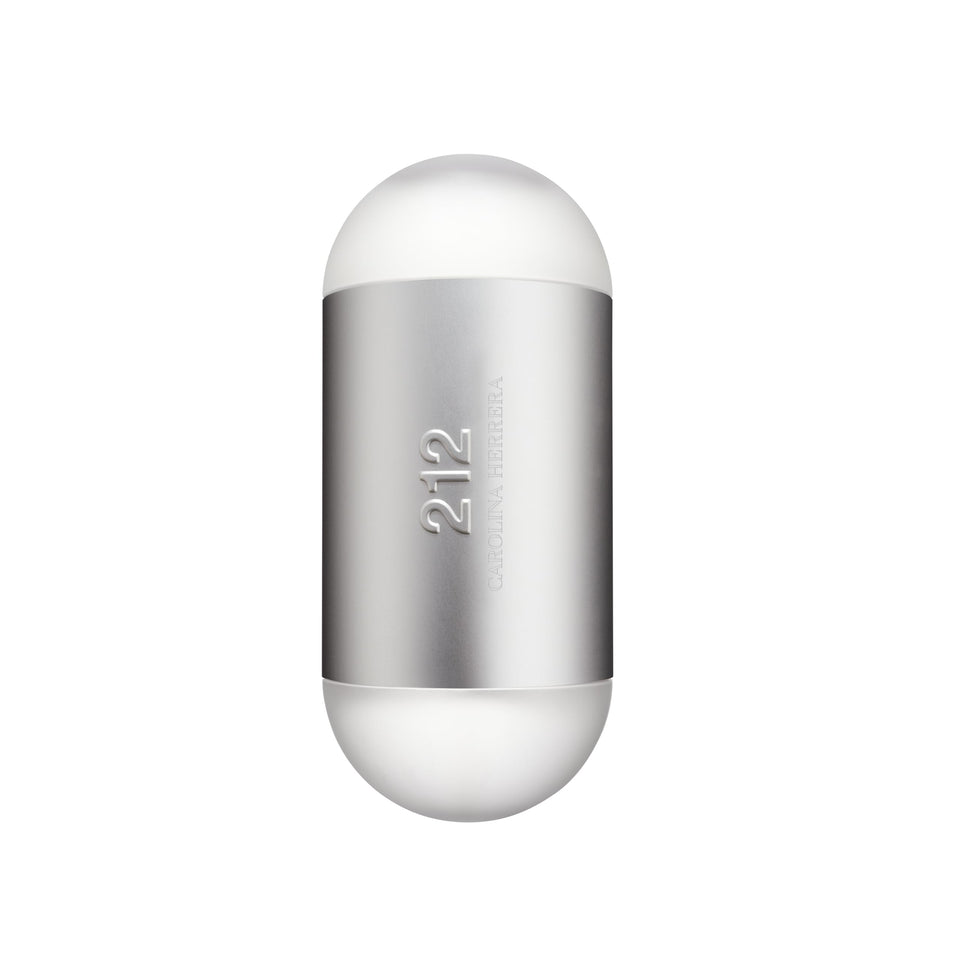Carolina Herrera 212 NYC bottle with dual compartments for home and on-the-go use