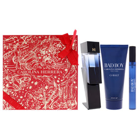 Carolina Herrera Bad Boy Cobalt EDP bottle in bold cobalt shade for daily freshness