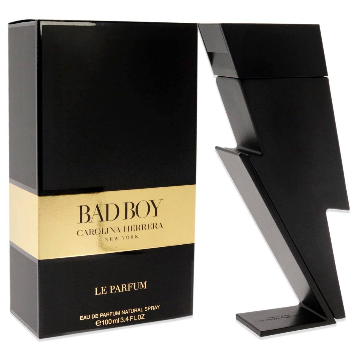Carolina Herrera Bad Boy Le Parfum packaging box ready for gifting.