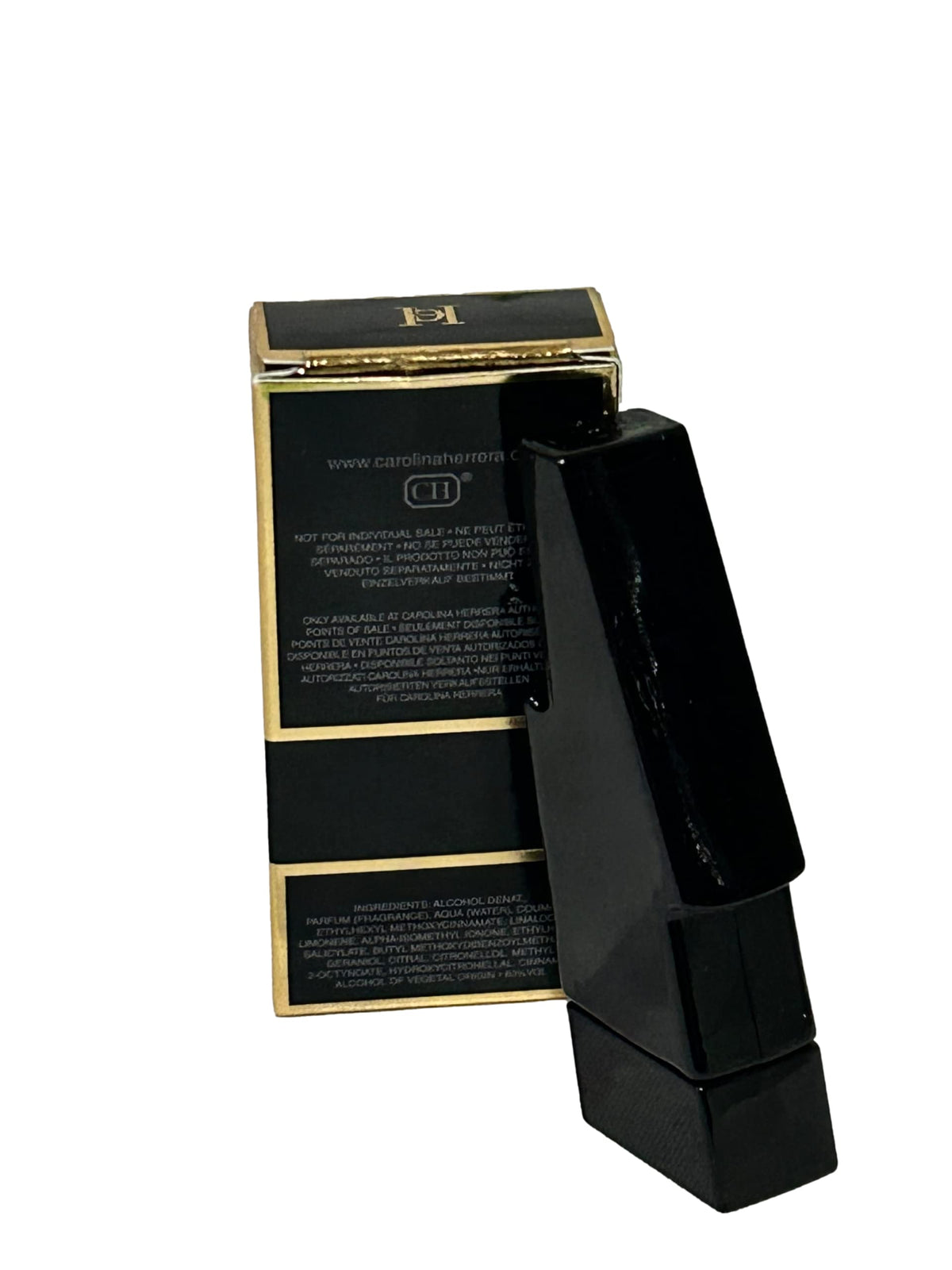 Bad Boy mini splash packaging and labeling for gifting or travel.