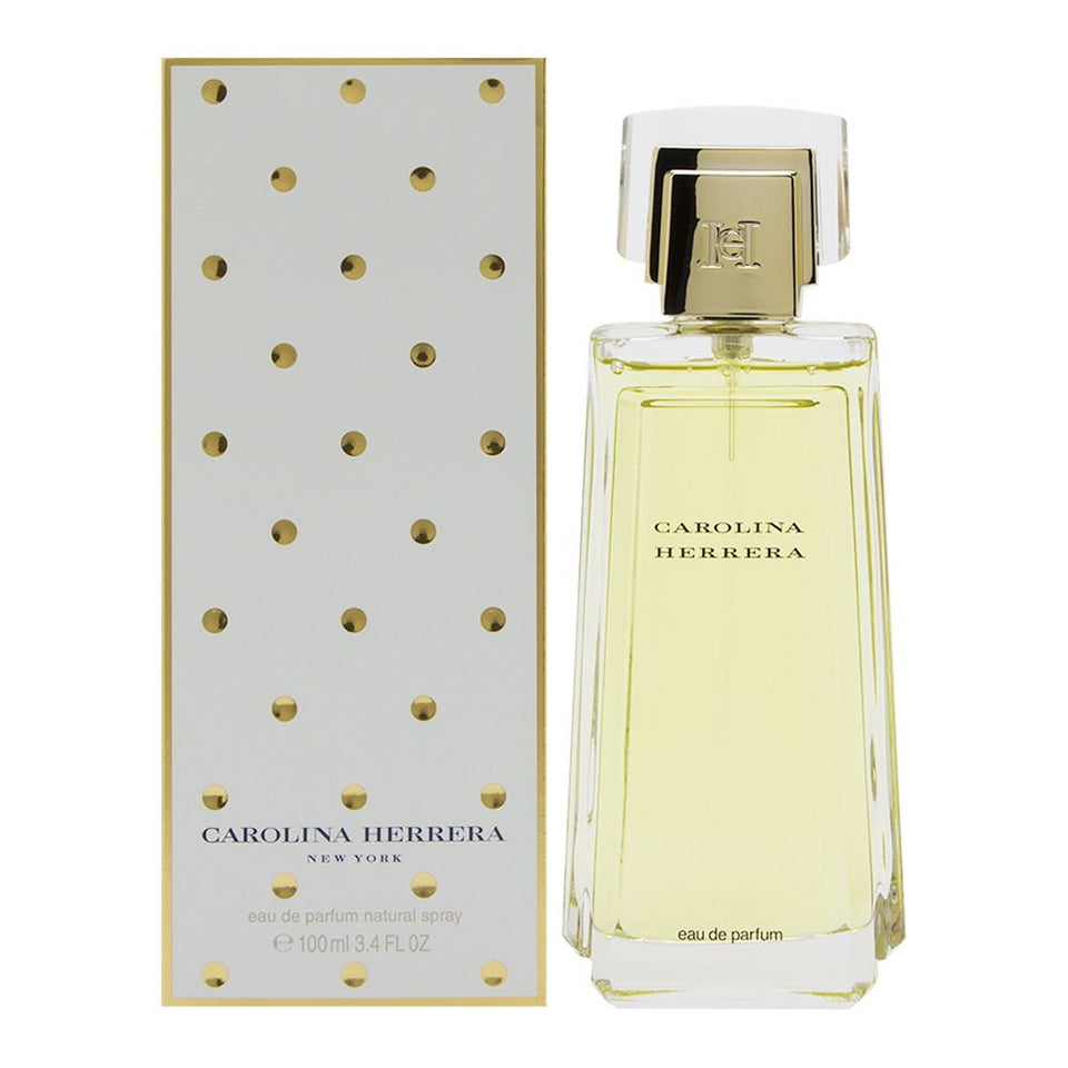 Carolina Herrera Eau De Parfum bottle for women, versatile fragrance for daily wear and special occasions.