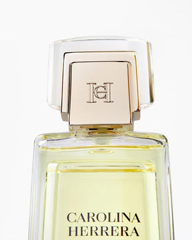 Carolina Herrera for Women packaging showing premium labeling and durable box.