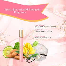 Top notes show citrus and juicy fruits for an inviting opening.