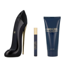 Carolina Herrera Good Girl EDP bottle with iconic stiletto shape for lasting fragrance