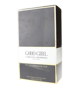 Carolina Herrera Good Girl EDP packaging display, a statement gift-ready presentation.
