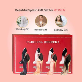 Carolina Herrera Very Good Girl mini spray bottle in bold red hue