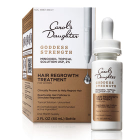 Carol's Daughter Goddess Strength bottle designed for scalp application.