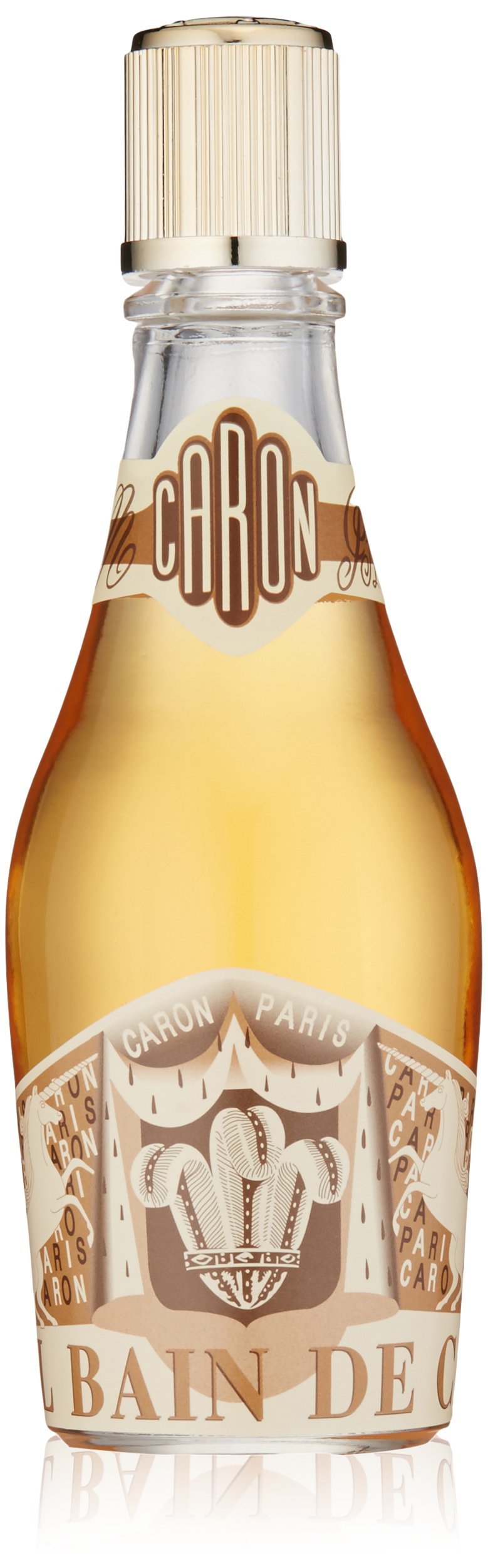 Caron Paris Royal Bain De Caron bottle close-up, ideal for romantic evenings and refined scent layering.