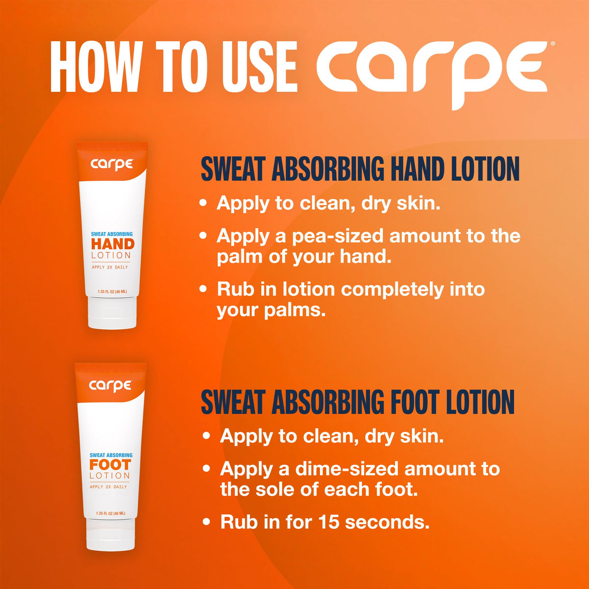 Carpe moisture-rich formula supports gentle care after washing