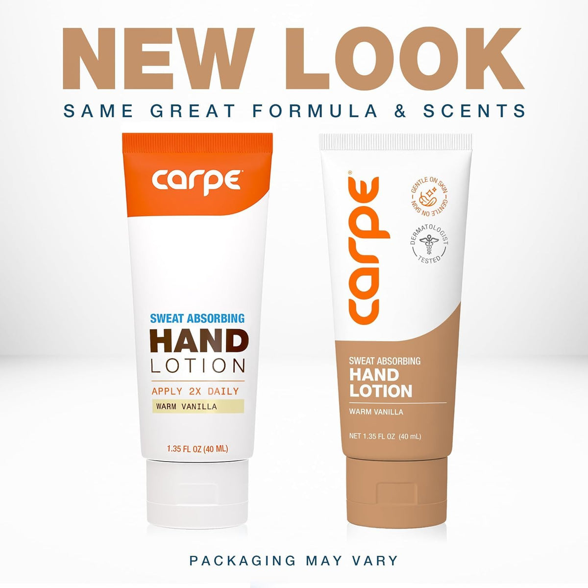 Carpe warm-vanilla scent enhances everyday hand routines.