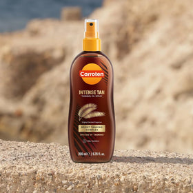 Carroten made in Greece bottle and label highlight craftsmanship.