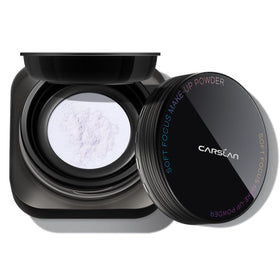 CARSLAN 01 Blue Purple soft-focus loose powder for natural, shine-free skin
