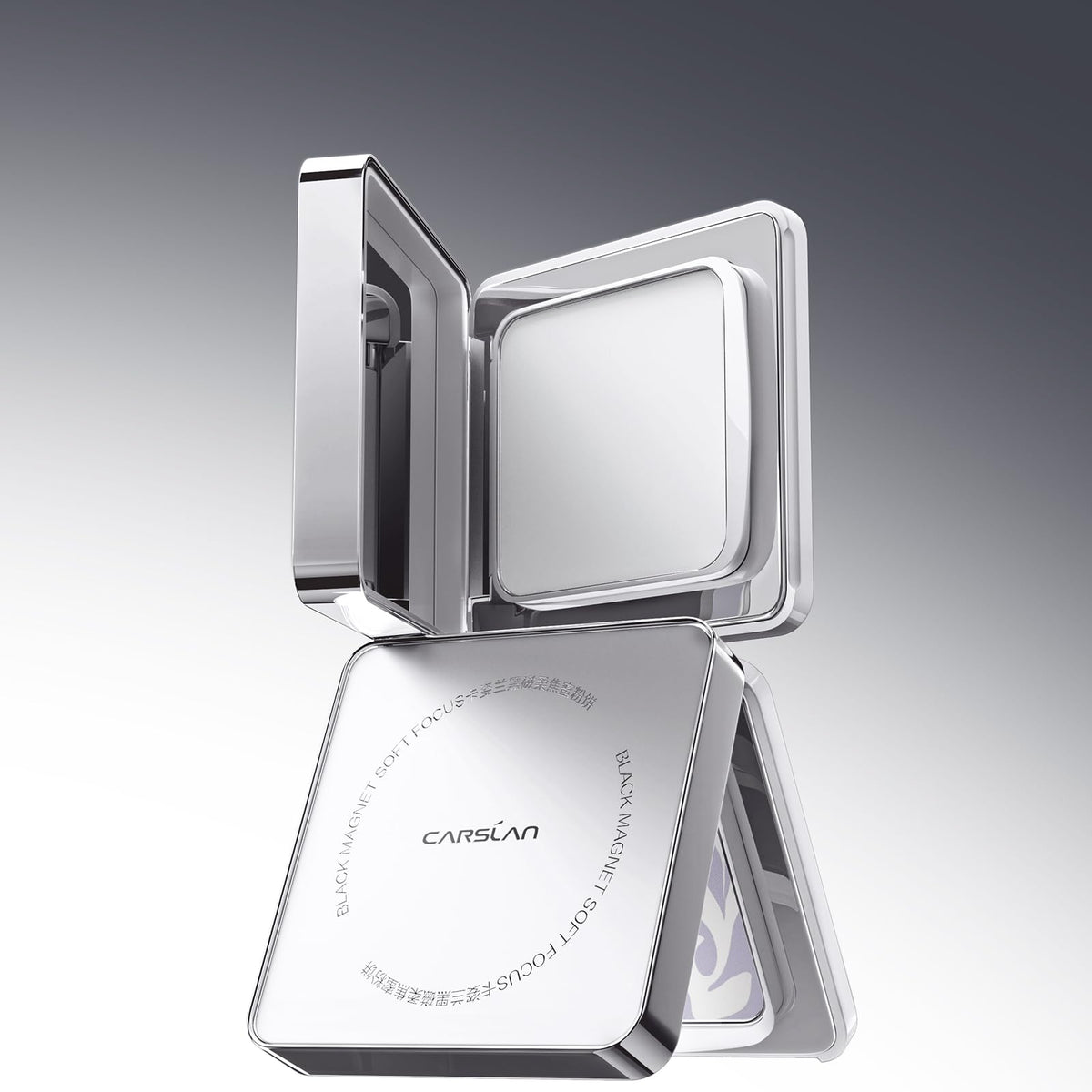 CARSLAN 2.0 compact on-the-go retouch design enables quick oil control.